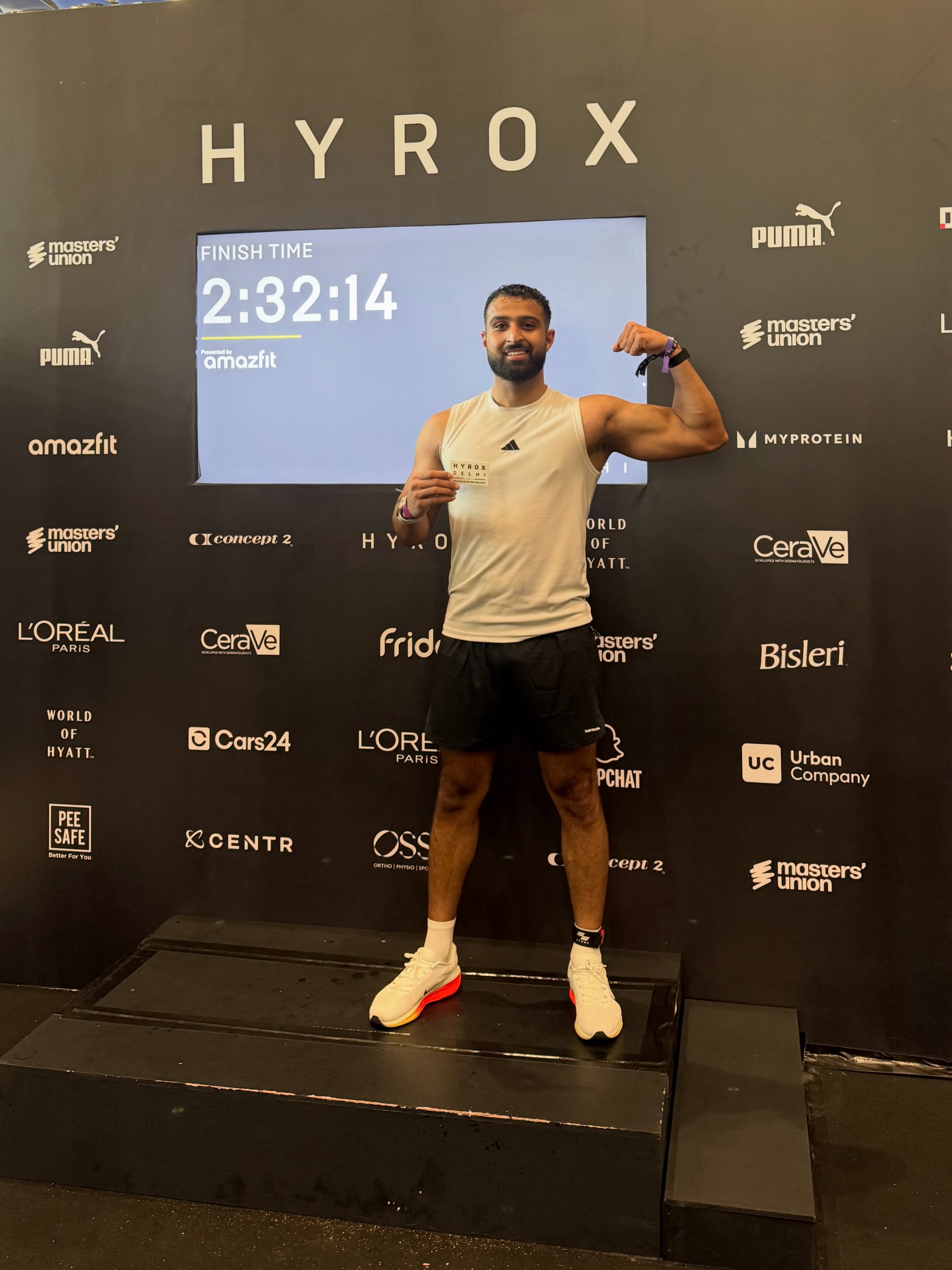 Rishi Datt Vaishnav — HYROX Delhi Pro finisher